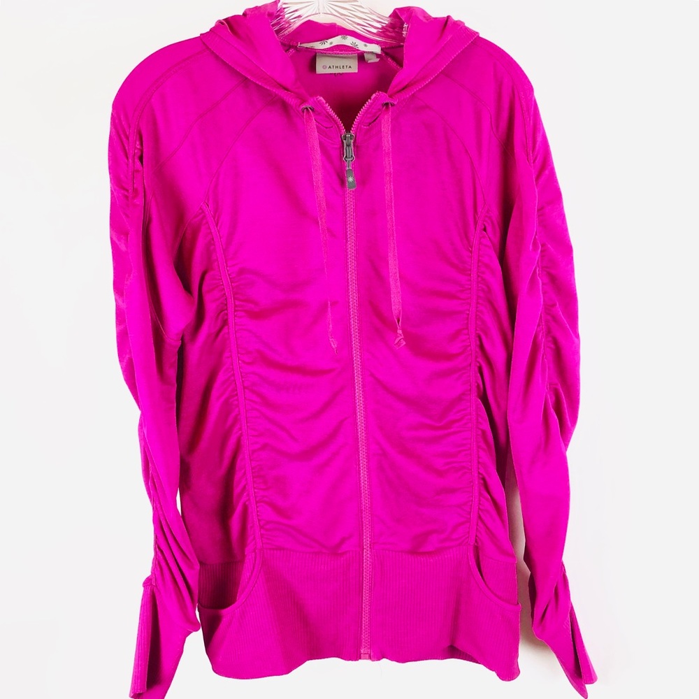 Athleta circuit fitness hooded jacket - Picture 3 of 8